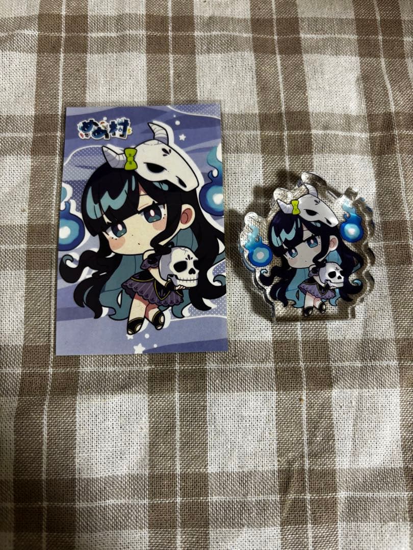 めめ村 めめんともり ポップアップストア アクリルブロック ステッカー