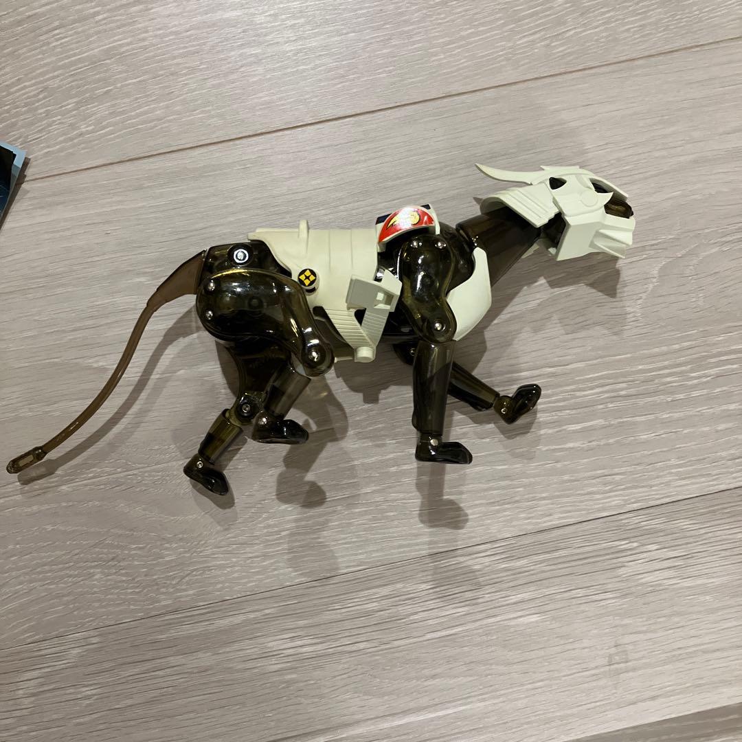 鎧伝サムライトルーパー　白炎王　超弾動シリーズ　変身サイボーグ　ソフビ