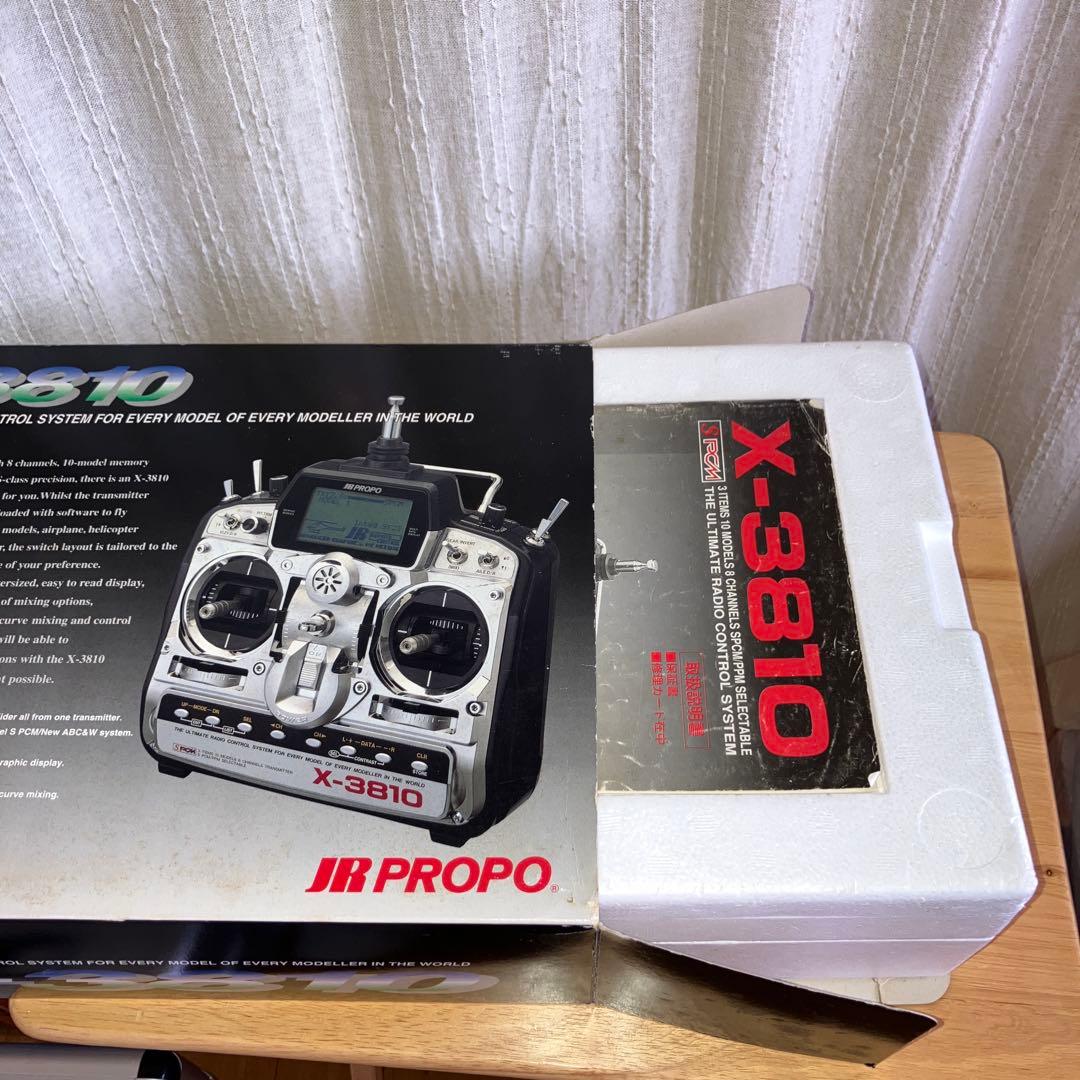 美品】JR PROPO X-3810 ラジコンヘリ飛行機 プロポセットCCPM - メルカリ