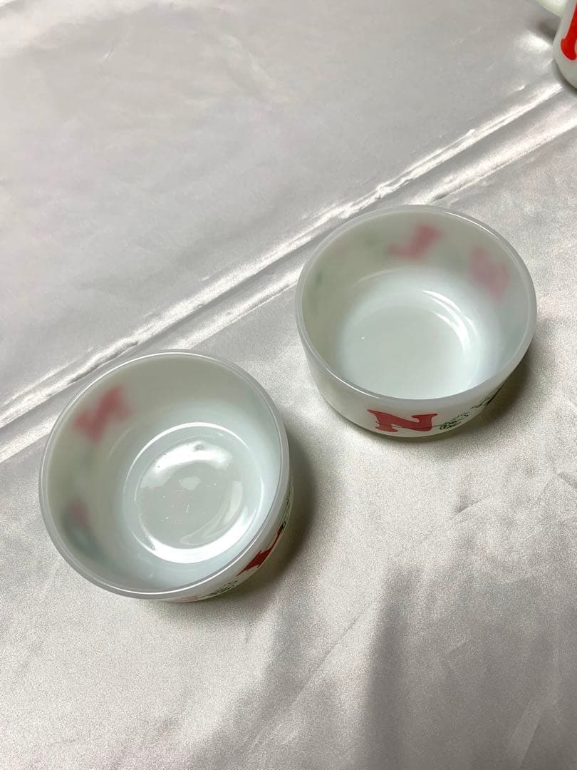 ファイヤーキング　Xmas　スヌーピー　 Noel マグ・ボウルset