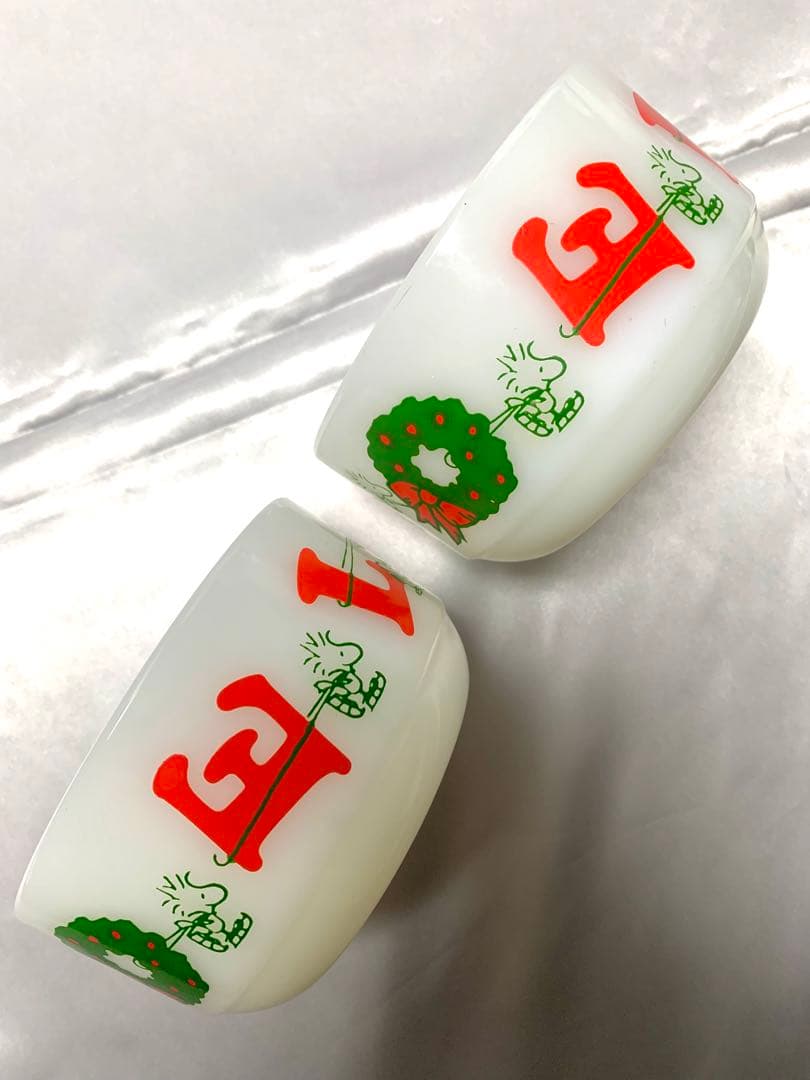 ファイヤーキング　Xmas　スヌーピー　 Noel マグ・ボウルset