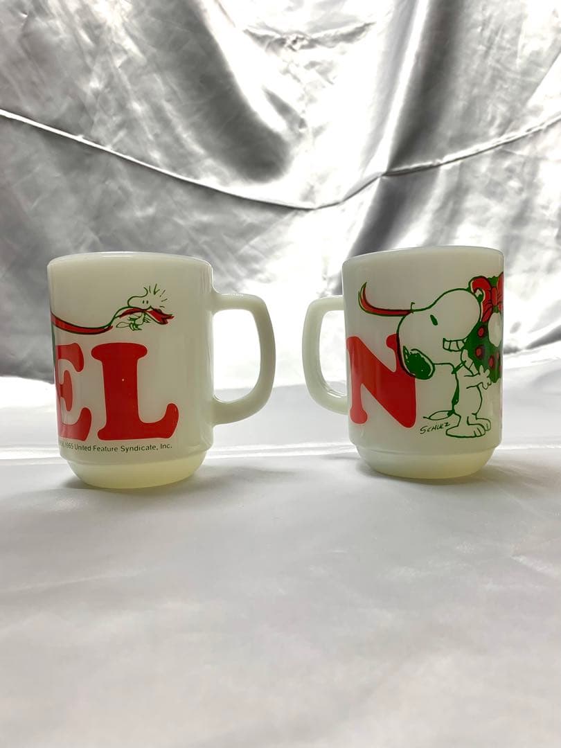 ファイヤーキング　Xmas　スヌーピー　 Noel マグ・ボウルset