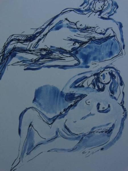 三雲祥之助、習作、希少・大判画集画、新品高級額・額装付、状態良好