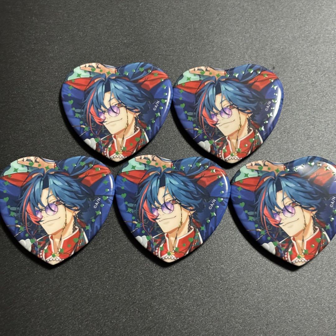 にじさんじ Rose Valentine ハート缶バッジ レア 魁星 - メルカリ