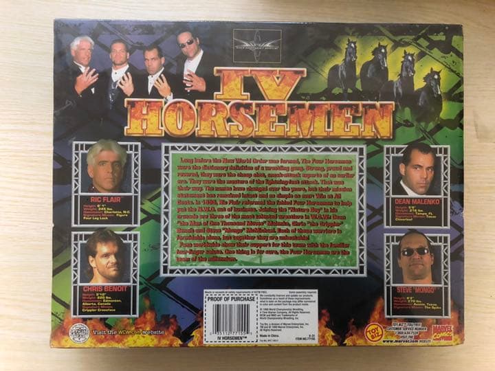WCW トイビズ WWE フォーホースメン フィギュア - メルカリ