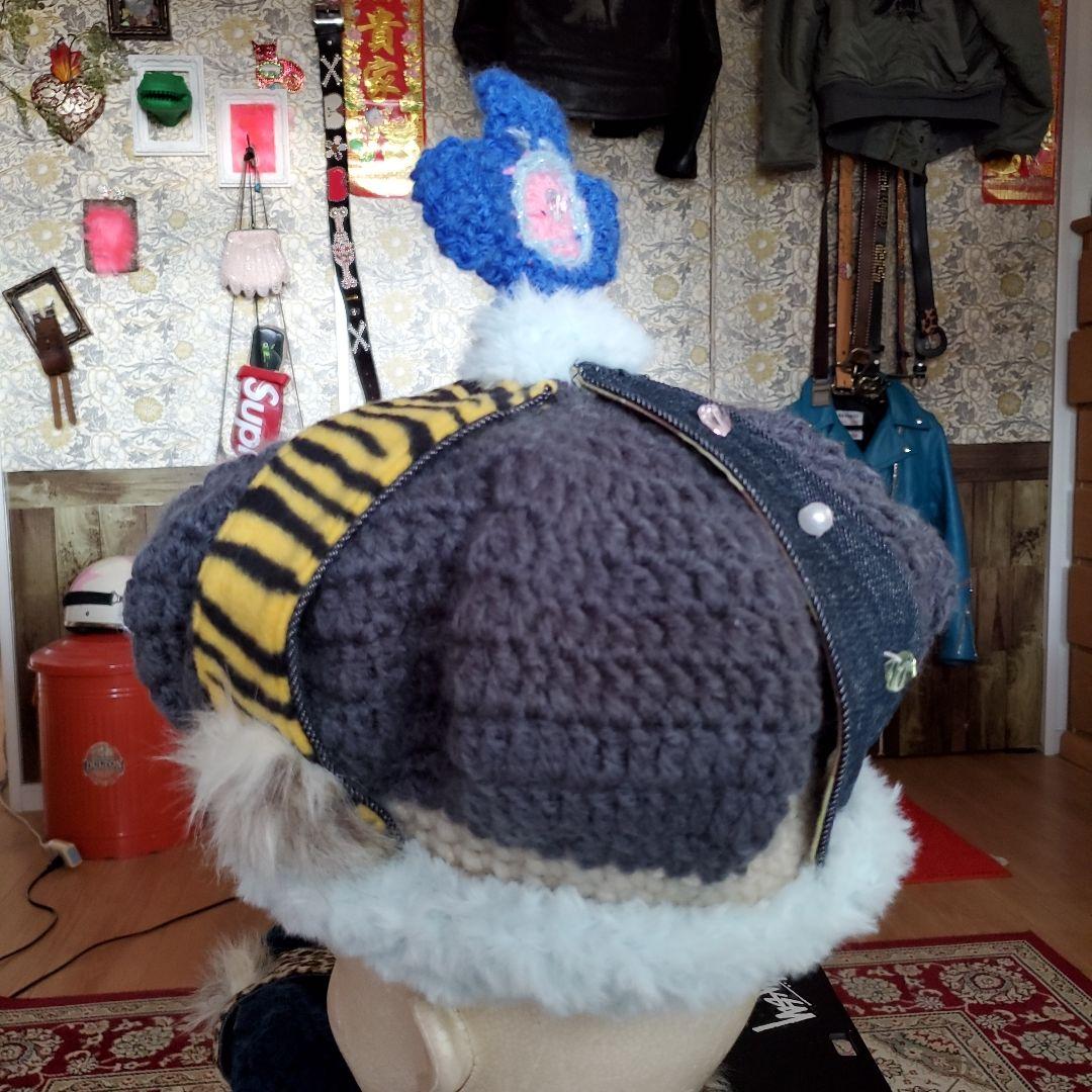 手編み CROWNHAT クラウンハット