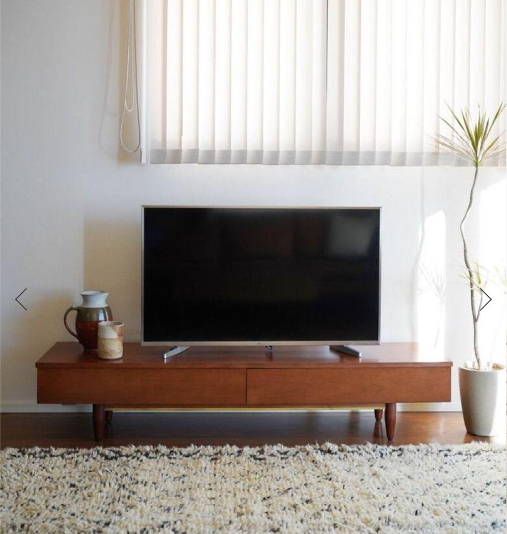 ACME FURNITURE　ブラウン 木製 テレビ台 引き出し付き