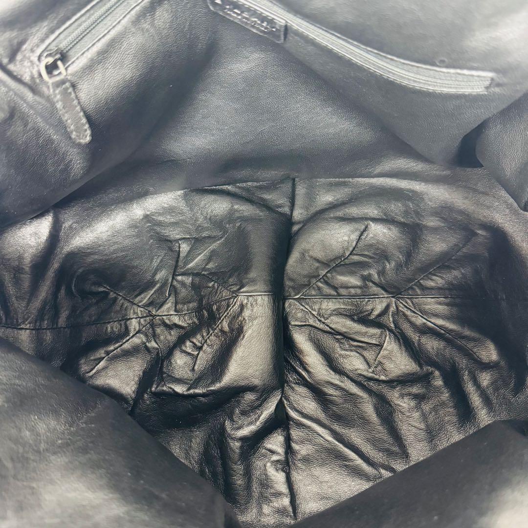 ✨BVLGARI✨ブルガリ✨ハンドバッグ✨ブラック✨レザー✨ハンドバッグ✨