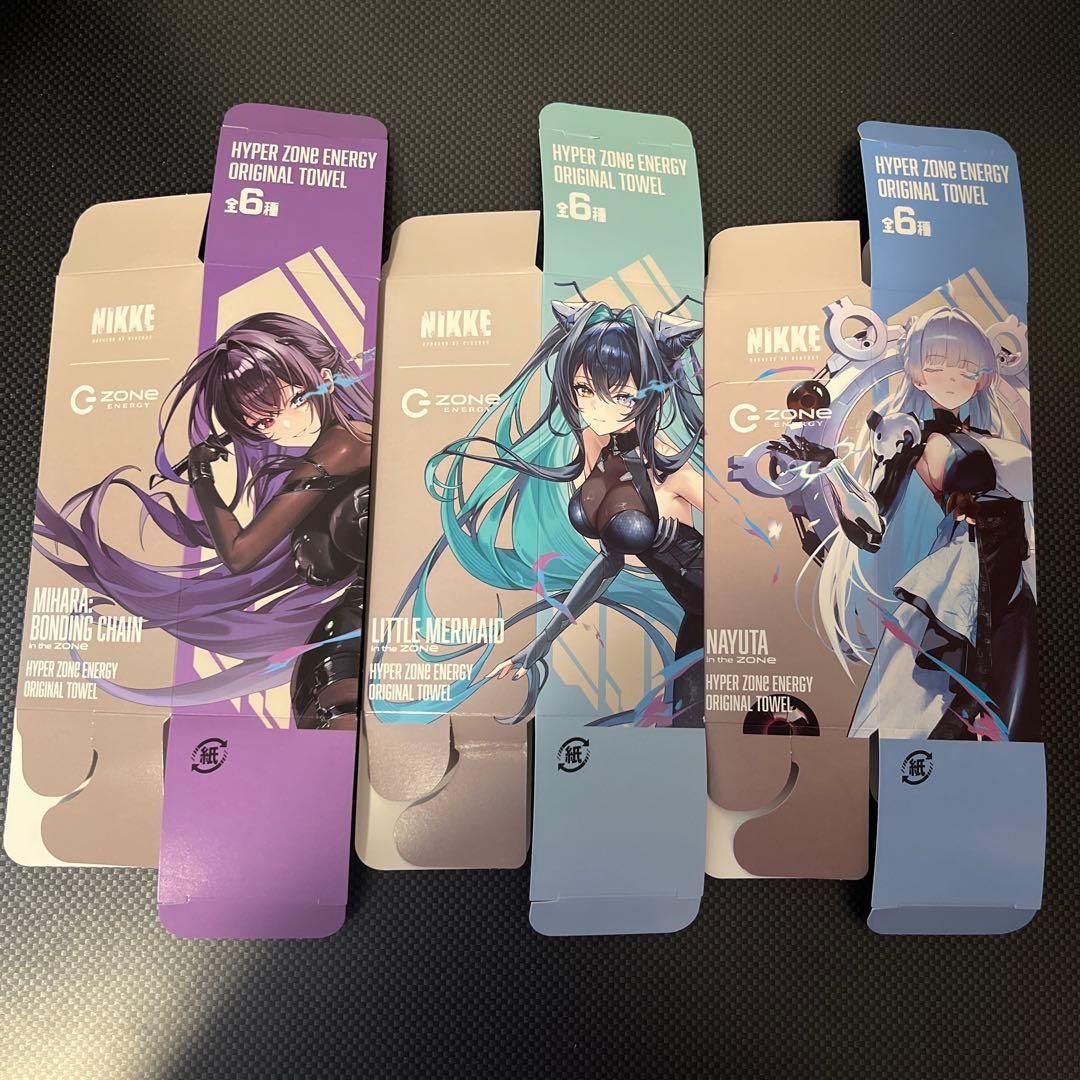 NIKKE 勝利の女神 ミニタオルZONeコンプリートセット【全6種】 - メルカリ