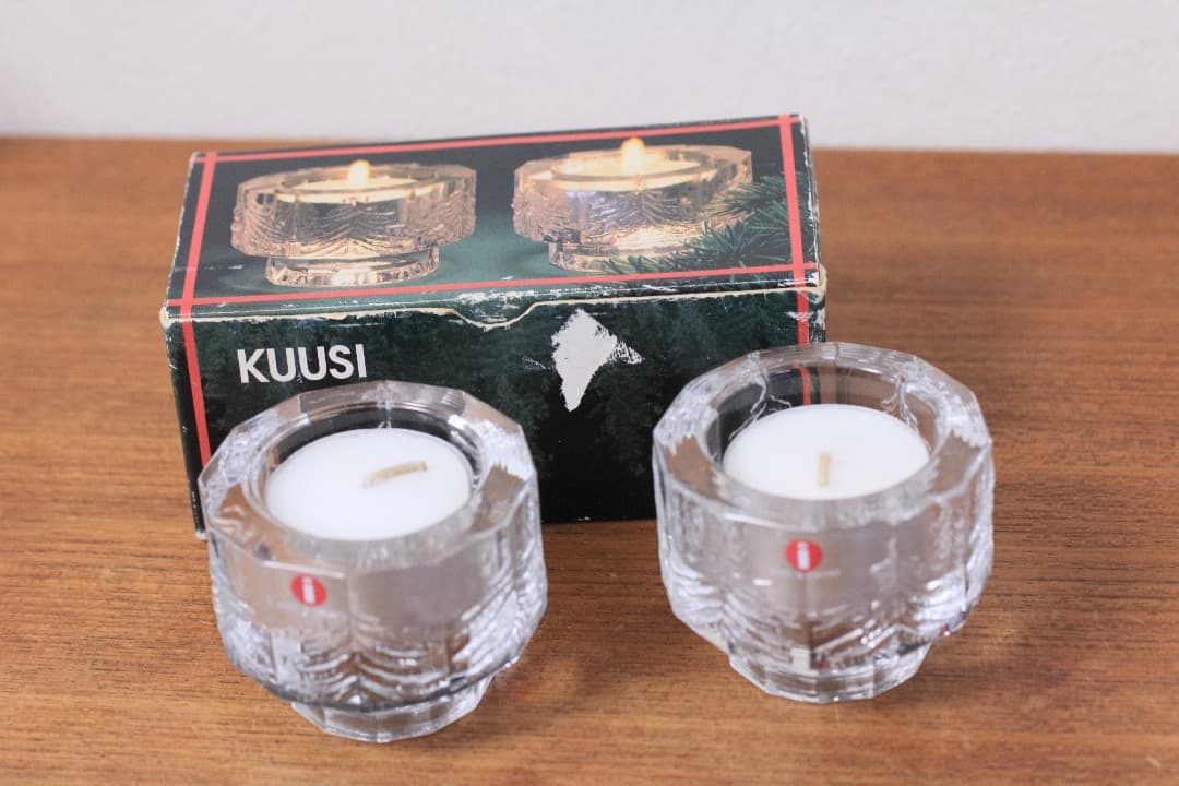 5391 kuusi 2個　キャンドルホルダー　クーシ　イッタラ　