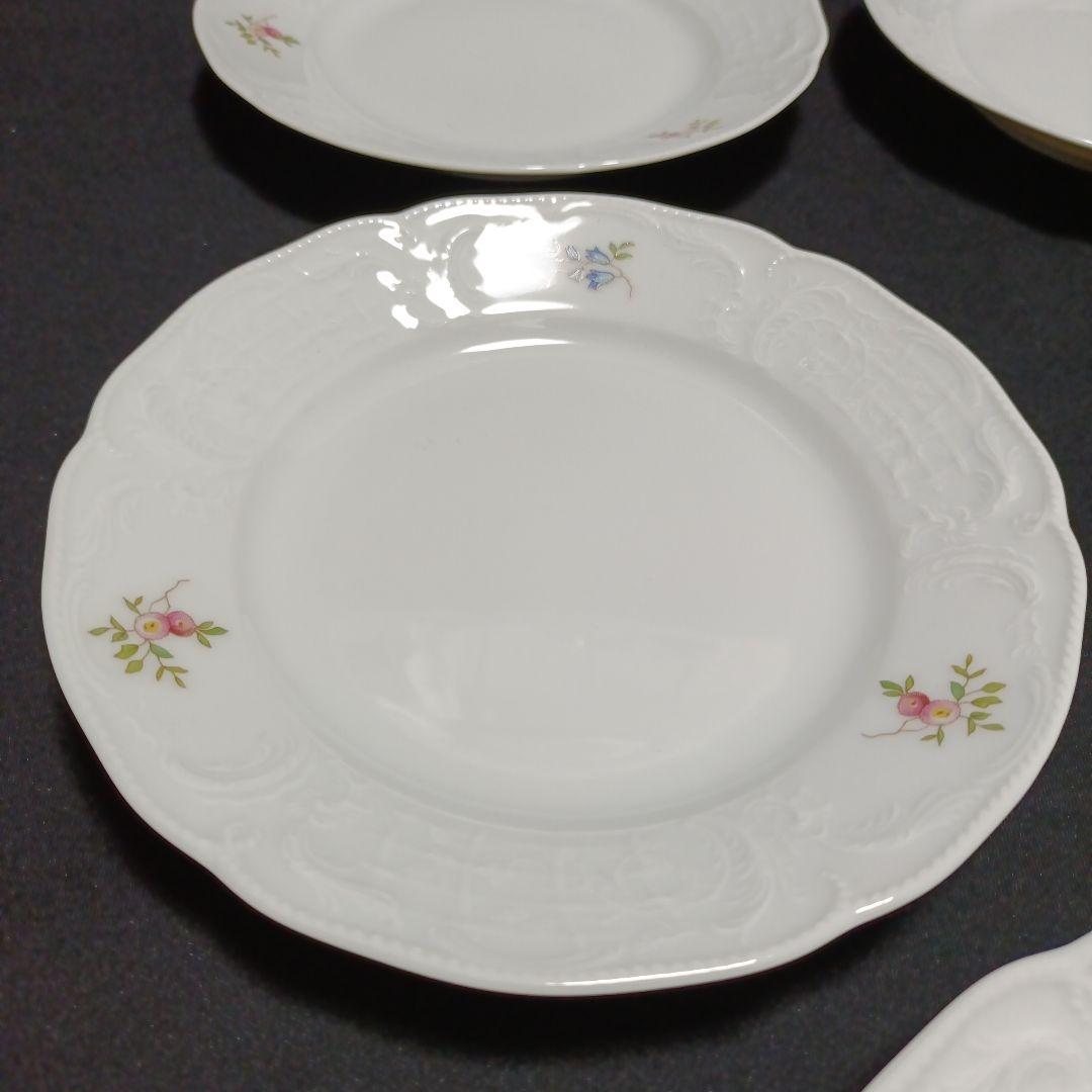 未使用】ローゼンタール クラシックローズ デザート皿 1枚（5枚所有