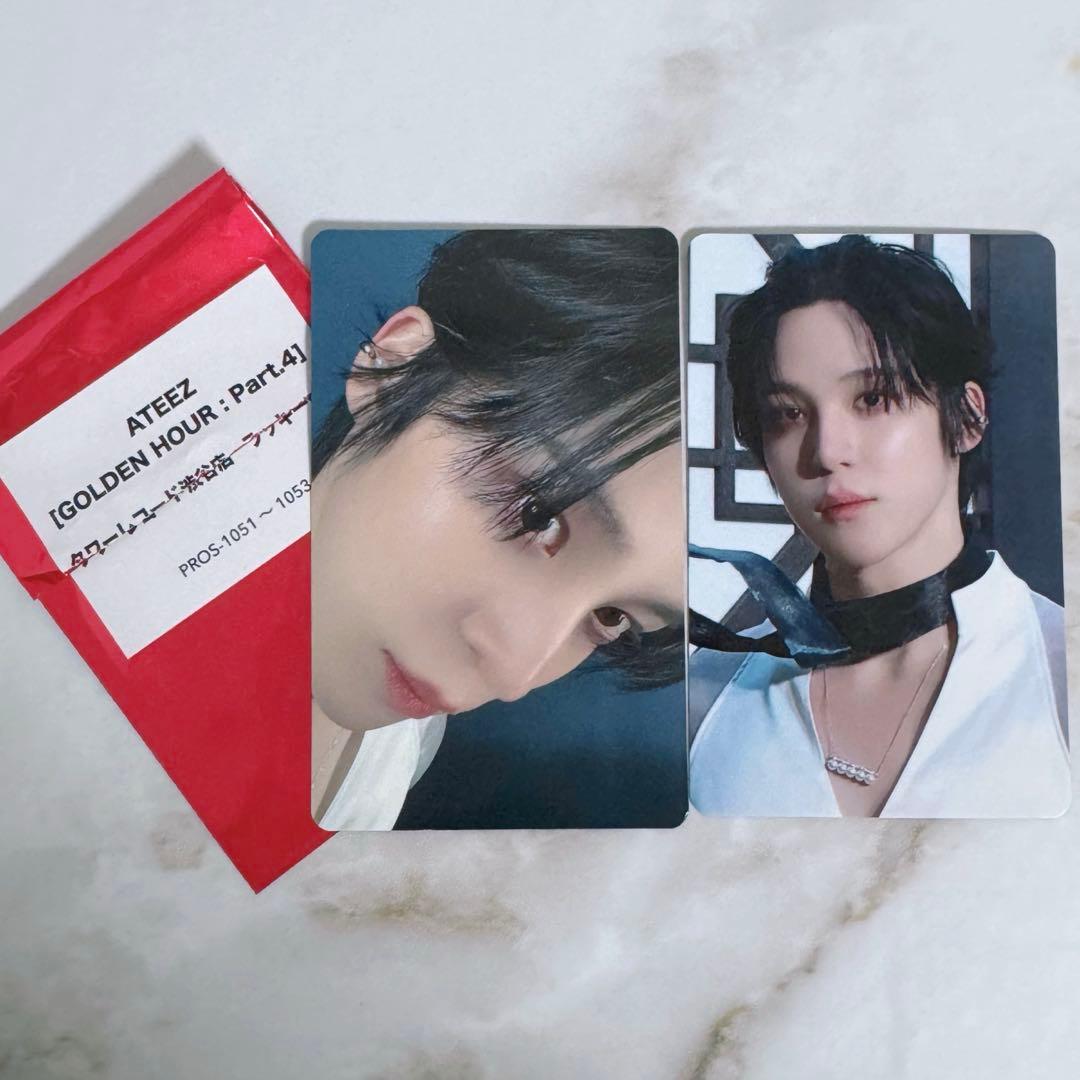 ATEEZ ユノ GOLDEN HOUR タワレコ 渋谷 限定 特典トレカセット - メルカリ