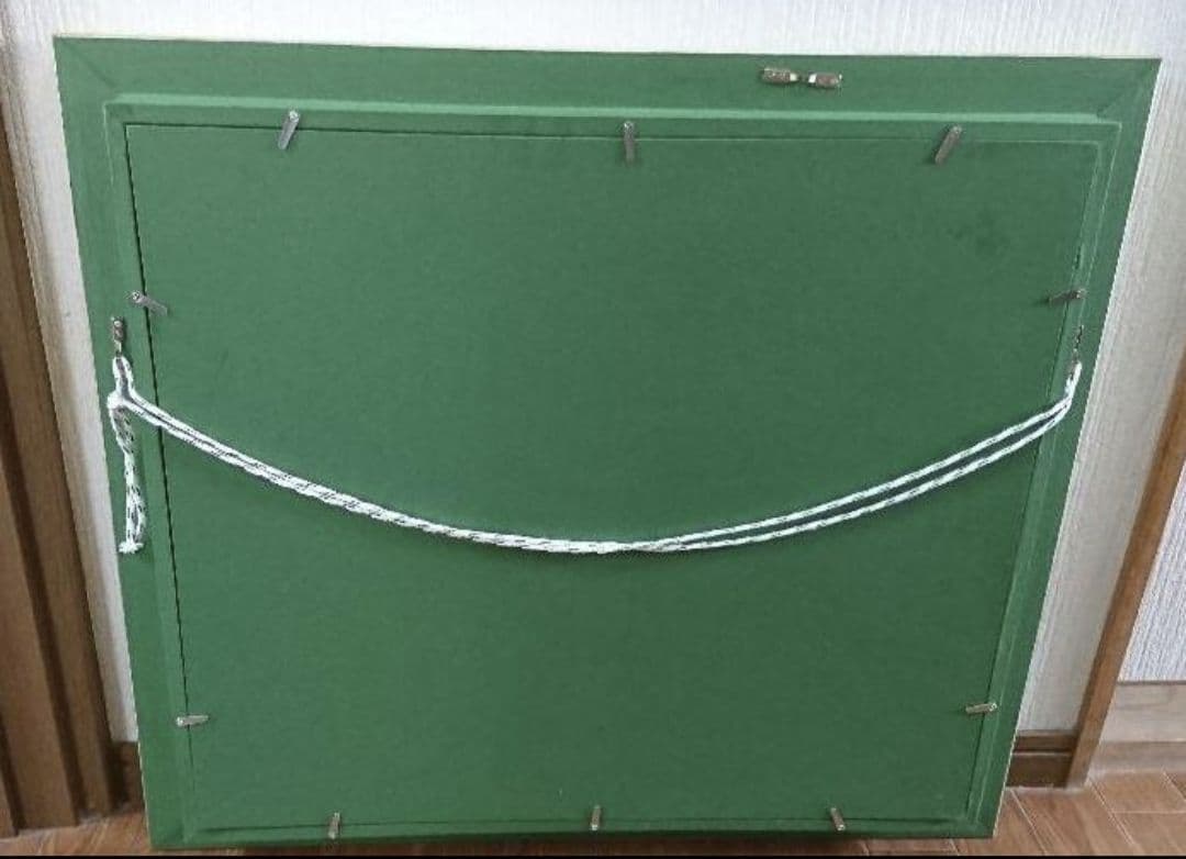 木村由記夫 「大覚寺の桜」油絵 絵画 真作