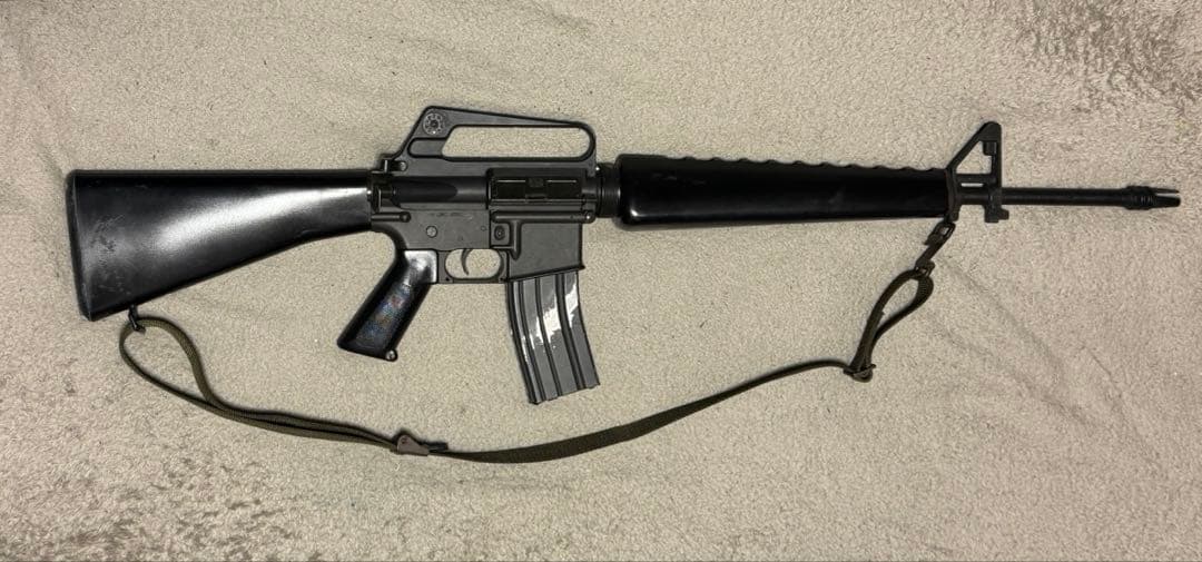 超希少☆JAC製 M16A1 COLT AR-15 (ジャンク品 )ガスガン