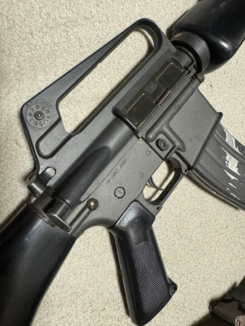 超希少☆JAC製 M16A1 COLT AR-15 (ジャンク品 )ガスガン