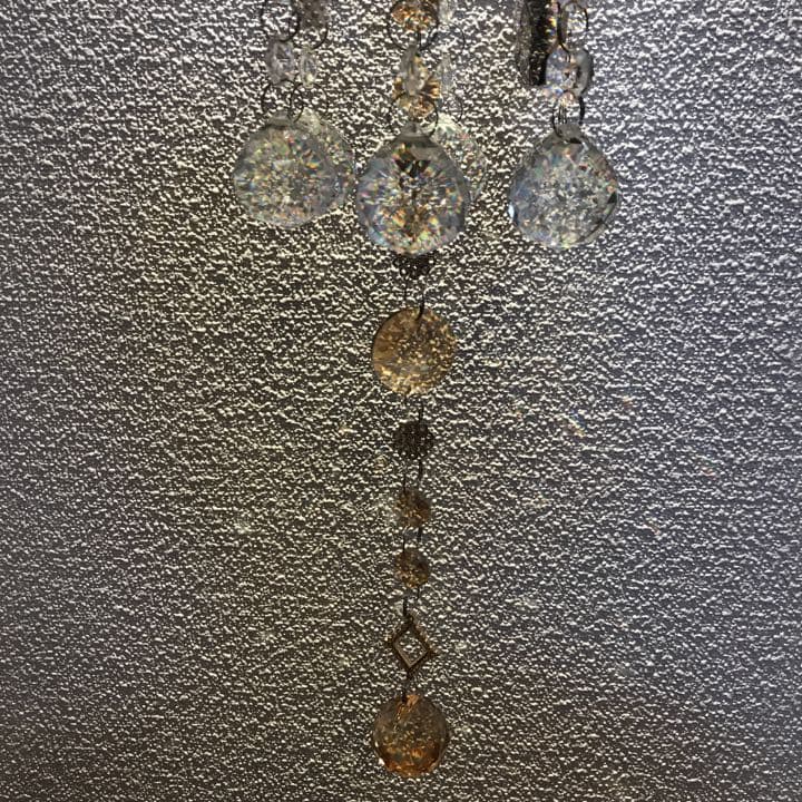 ✨✨ゴージャスなサンキャッチャー✨✨クリスタルガラス✨✨