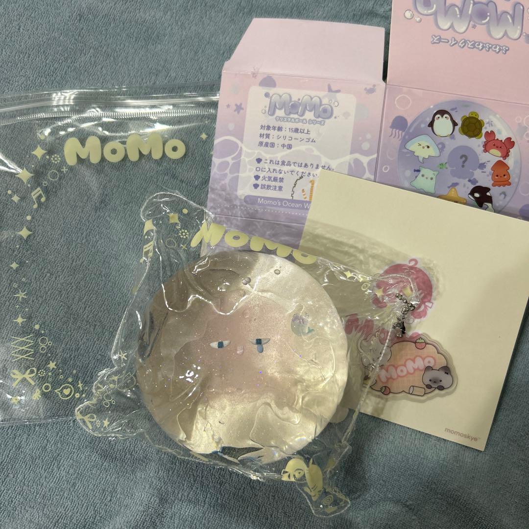 も*り様 MOMO スクイーズ クラゲ シークレット 海洋シリーズ 第2弾　モモ