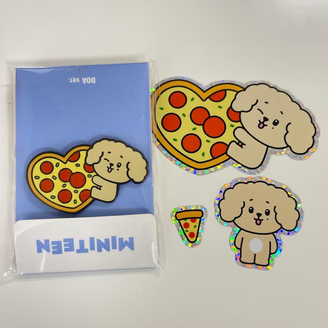 ドギョム ドア SEVENTEEN ミニティーン ピンバッジ ステッカー - メルカリ