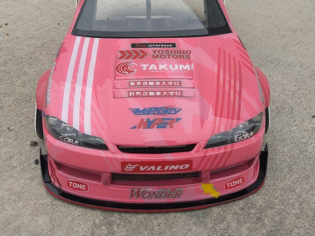 ヨコモ MERCURYサヤカスペシャル S15シルビア 塗装済新品ラジコン