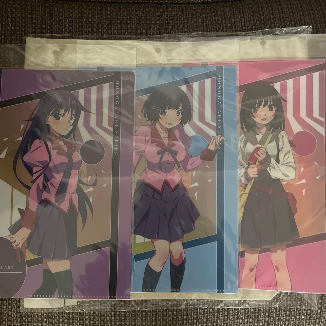 戦場ヶ原ひたぎ　フィギュア　新品未開封　物語シリーズトートバッグクリアファイル付