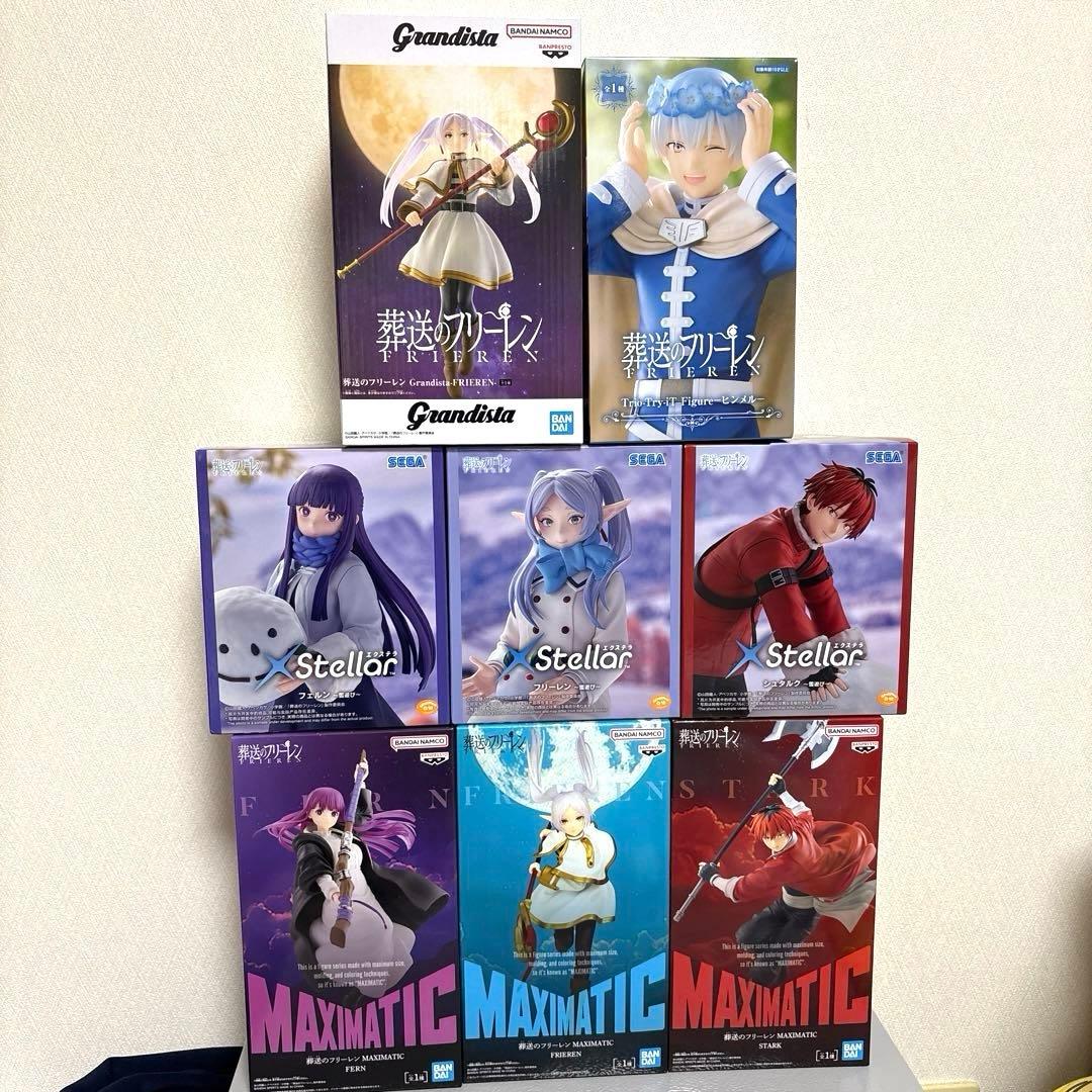 葬送のフリーレン フィギュア 8点 フリーレン シュタルク フェルン