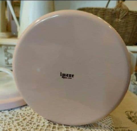 1834:イマン・マニー好き！新作ホーロー登場✨プリンセスローズ　ライス缶　新品