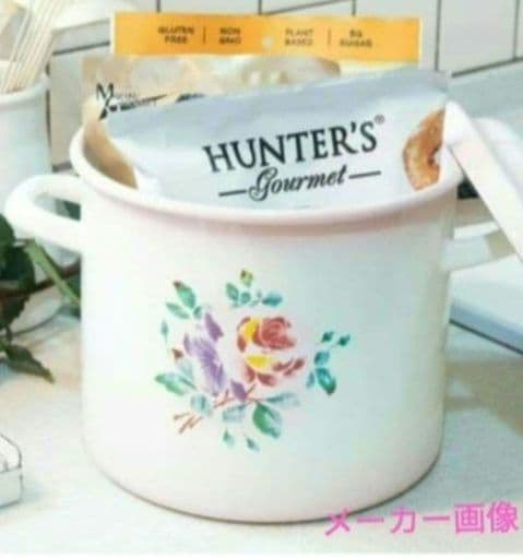 1834:イマン・マニー好き！新作ホーロー登場✨プリンセスローズ　ライス缶　新品