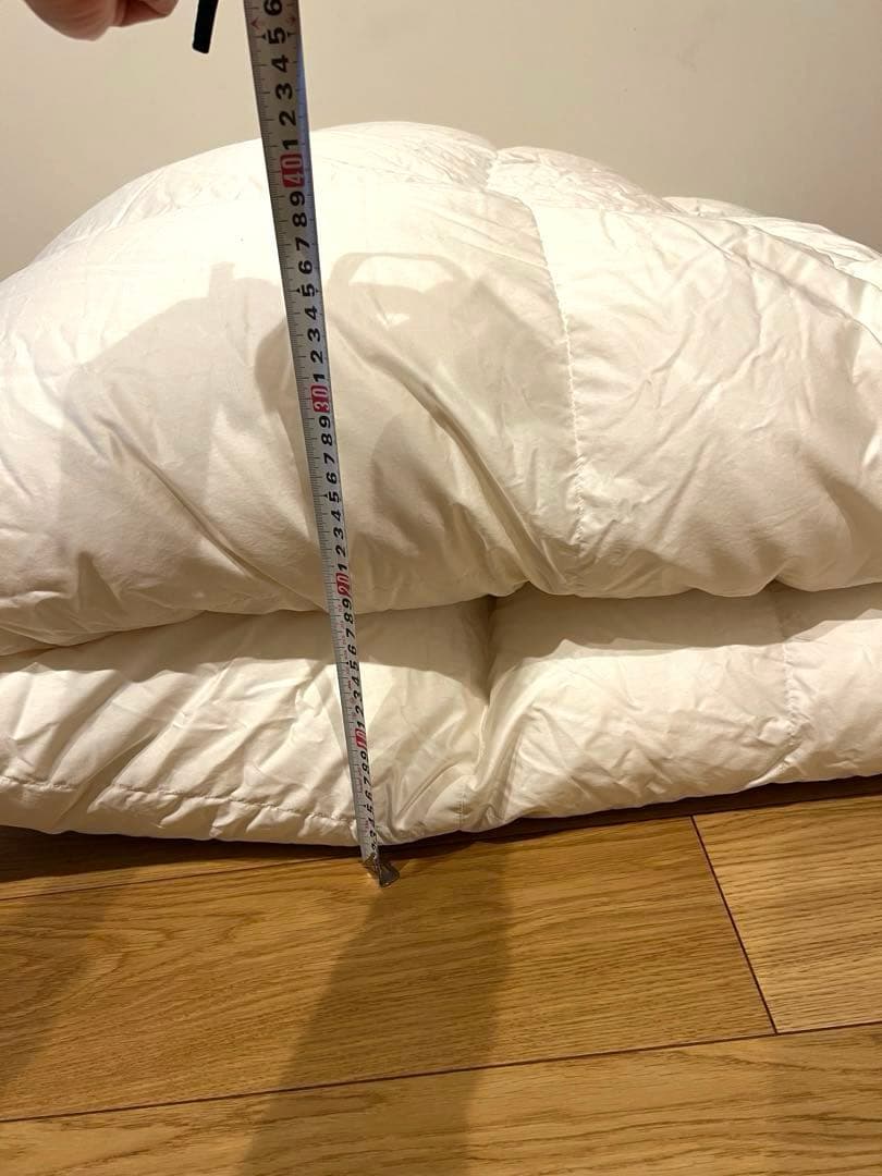 シモンズ 最上位モデル ポーランド産 マザーグース95% ダブル 2枚組1.6k