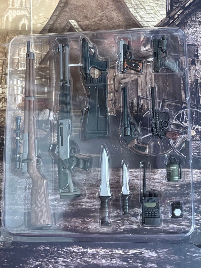 ホットトイズ　バイオハザード４フィギュア　レオン・Ｓ・ケネディー（ＲＰＤ版）