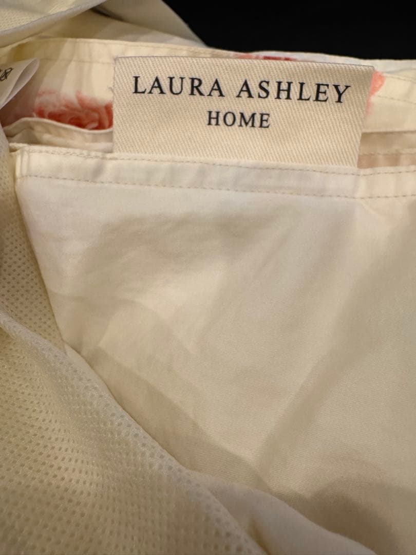 ローラアシュレイ ダウンケットシングルヘーゼルウッド チョークピンク羽毛