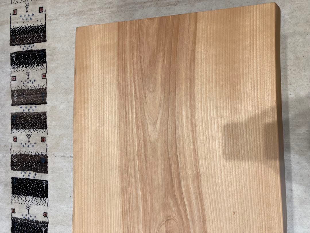 値下げ中　未使用　カバ桜　一枚板　座卓　テーブル　机　綺麗