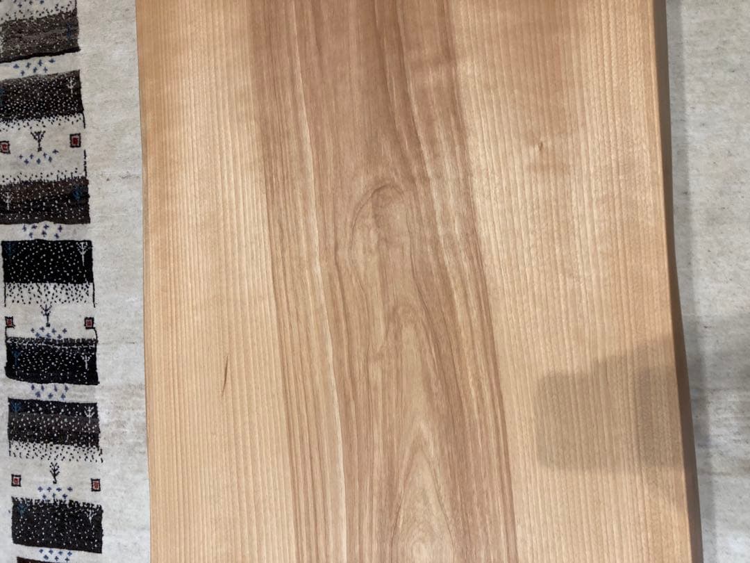 値下げ中　未使用　カバ桜　一枚板　座卓　テーブル　机　綺麗