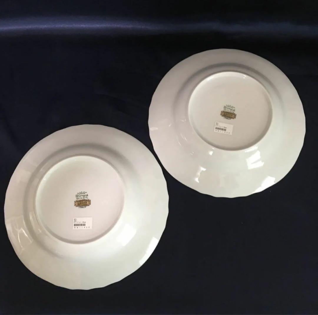 リチャードジノリ ベッキオ　エルバ プレート2枚 &スープ皿 2枚