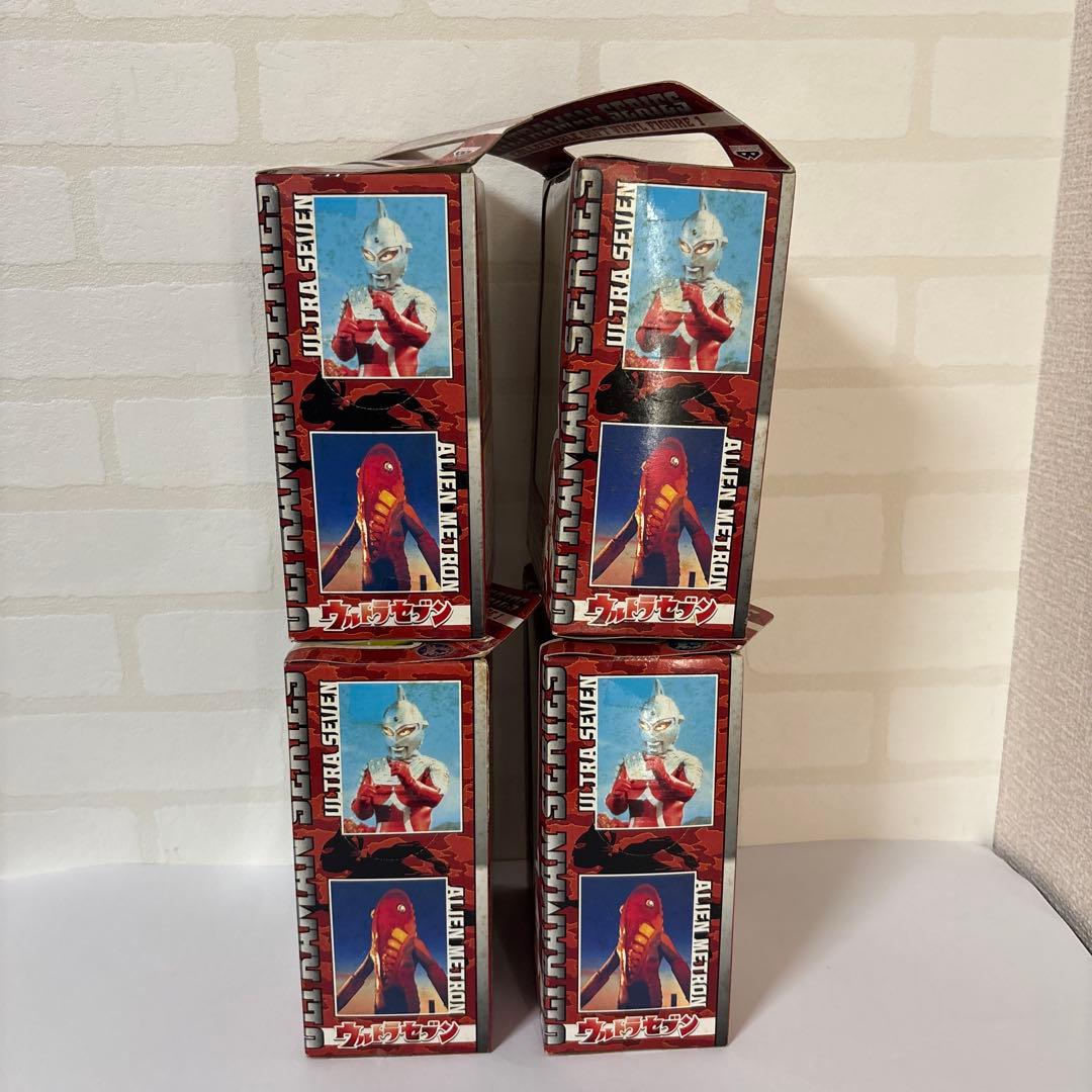 ウルトラセブンVS侵略宇宙人編 コレクタブルソフビフィギュア1 全4種セット