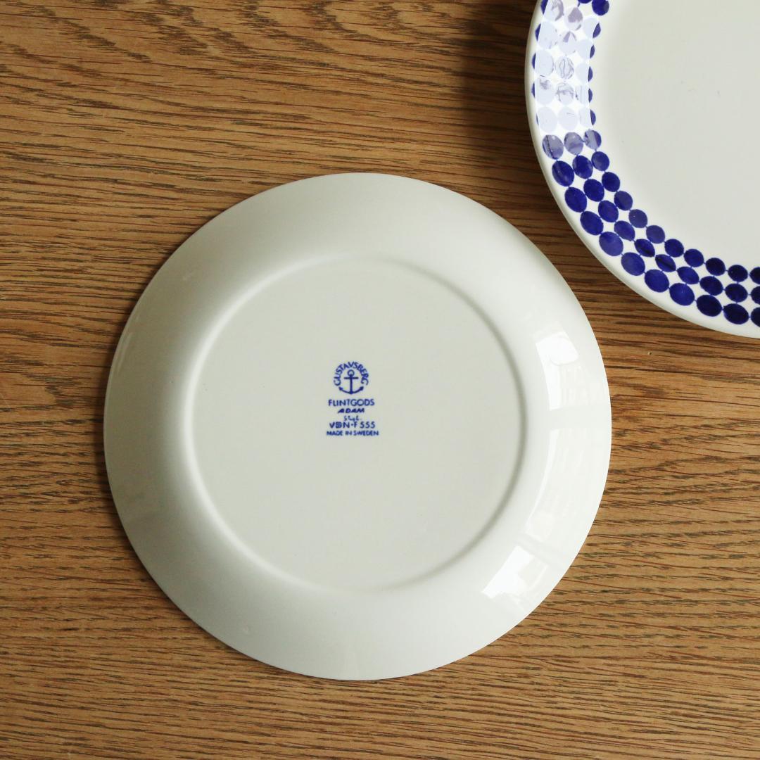 スティグ・リンドベリ　Adam　アダムプレート 17cm 2枚セット