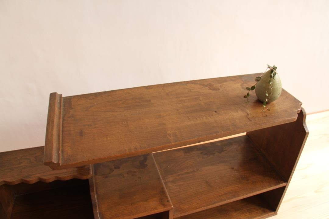 棚　飾り棚　木製　アンティーク