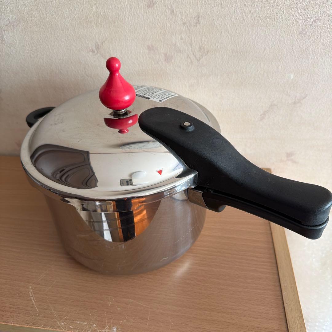 アサヒ軽金属 ゼロ活力なべ（Lスリム） 圧力鍋 4.0L ガラス蓋付き