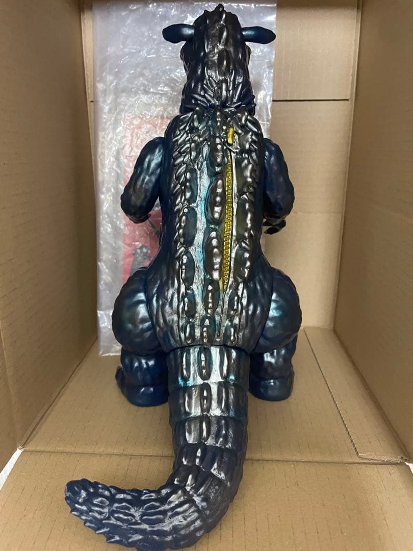 ZOLLMEN 大怪獣ネズラ　1期　ゴジラブルー　インディーズソフビ