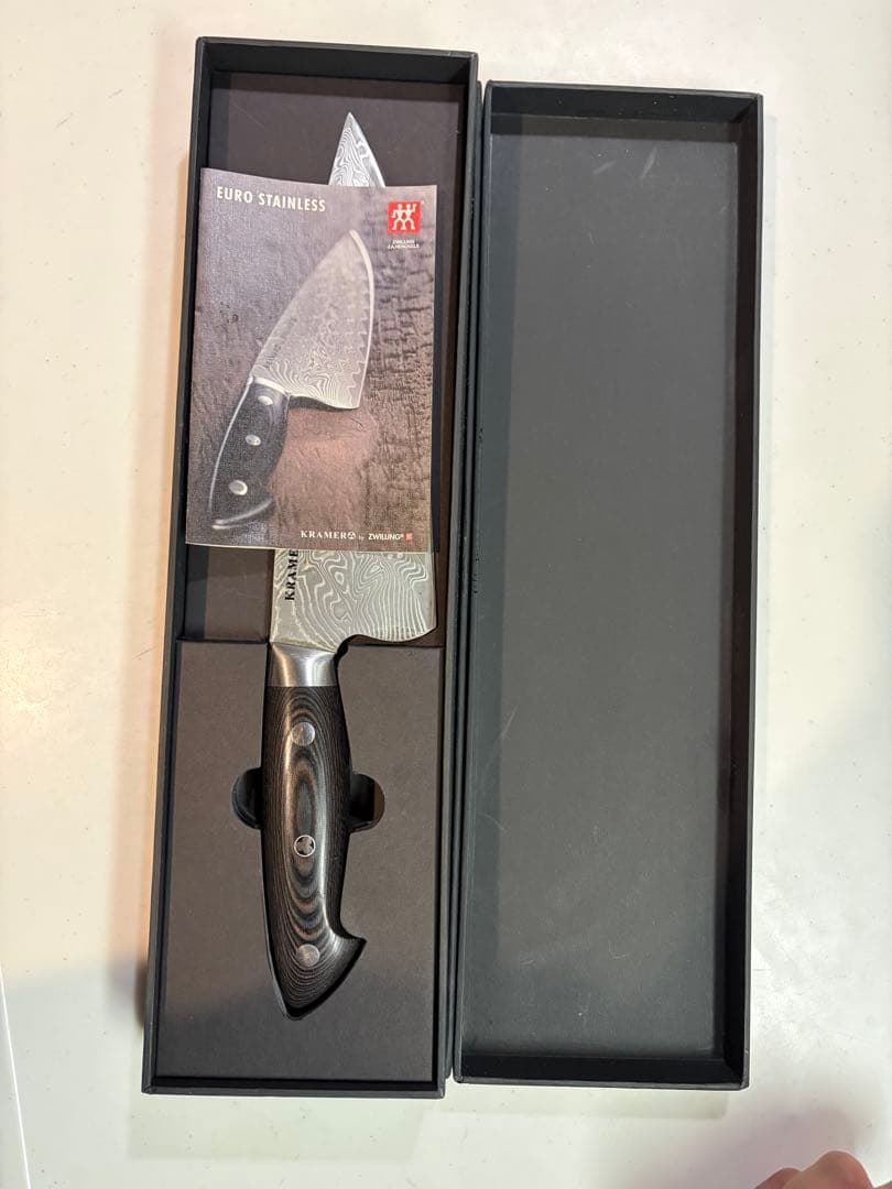 シ*イ様 ツヴィリング ボブ・クレーマー ユーロ ステンレス 200mm