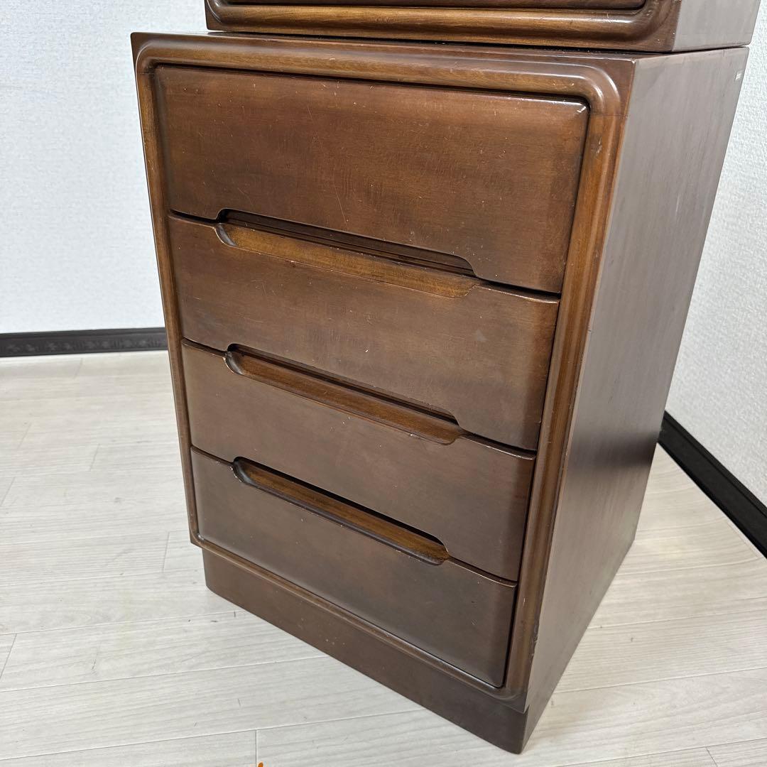 カリモク ドマーニ 希少品 飾り棚 キュリオケース キャビネット i4※