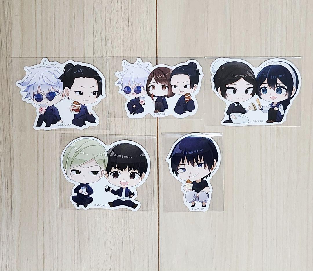 【呪術廻戦】フィギア、ステッカー、クルトガ、キーホルダー、クロス&カード&ケース