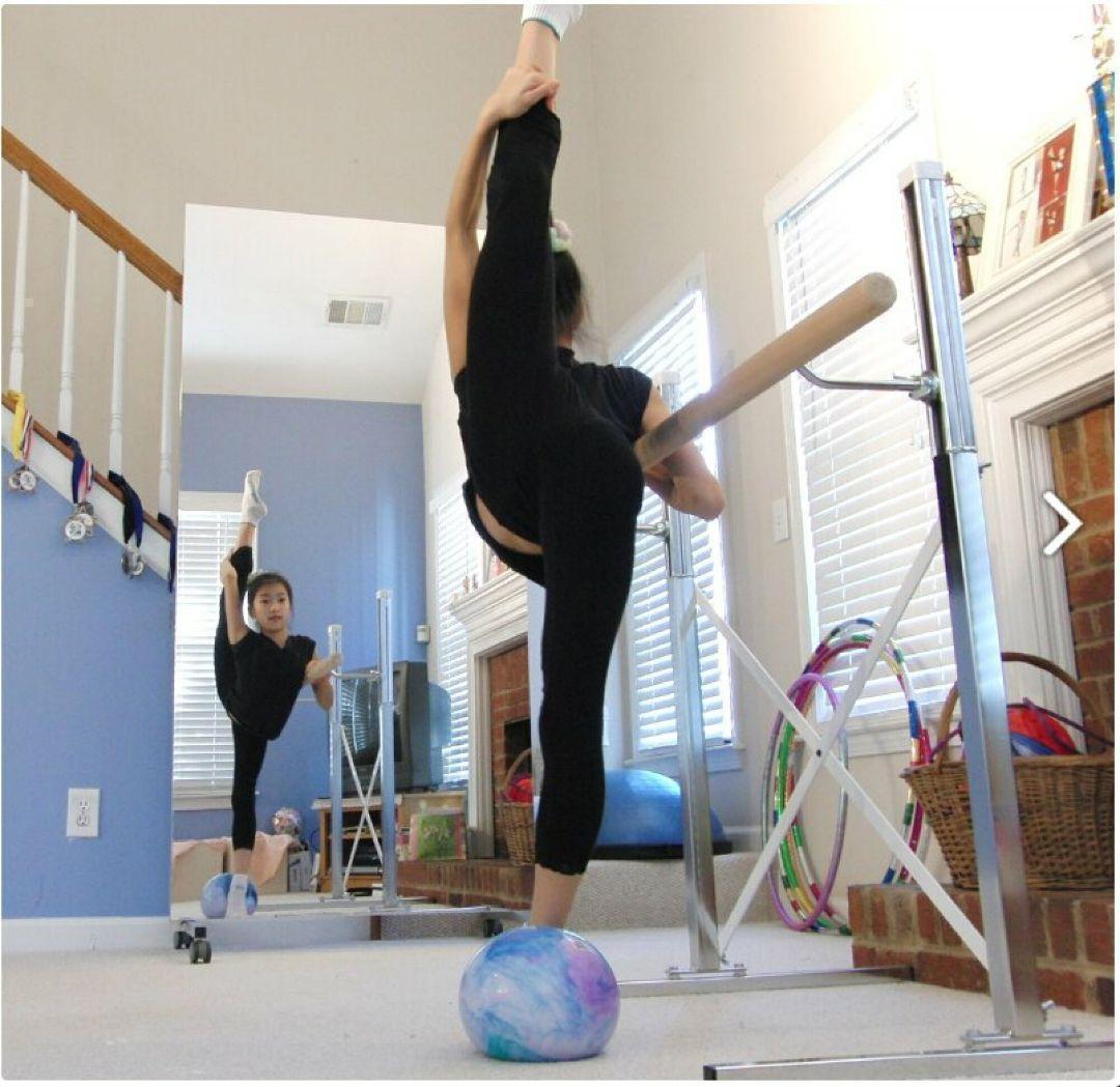 スタンド キャスター付 ミラー用スタンド 360回転 小50 1923