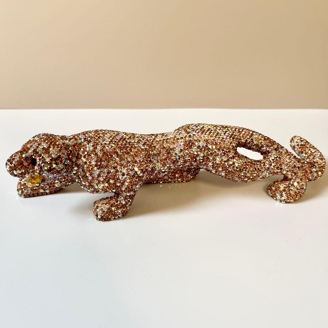 PROLOGUE プロローグ／デコレーション レオパード オブジェ 置物 ピンク