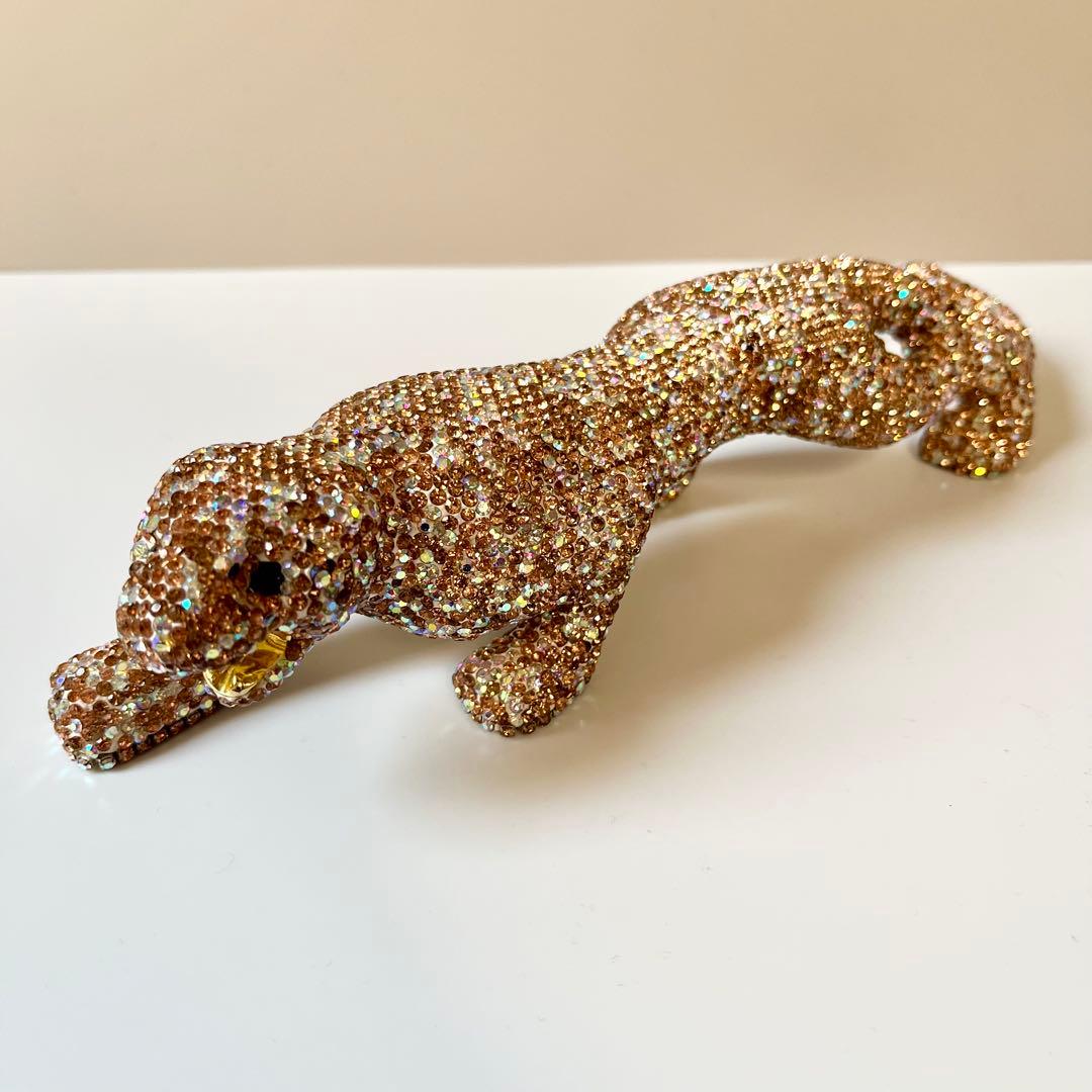 PROLOGUE プロローグ／デコレーション レオパード オブジェ 置物 ピンク