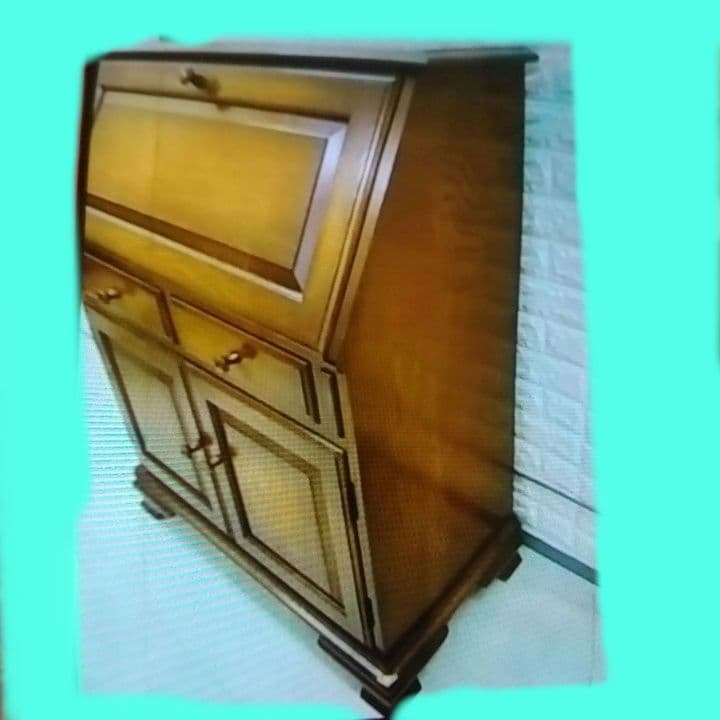 ライティングビューロー✨無垢材✨重厚感＆温もり＆良い香り✨最終価格です✨