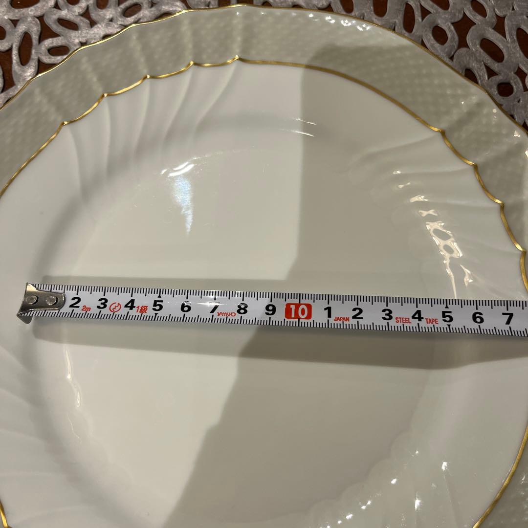 リチャードジノリ　ベッキオグレース　24.5 洋皿　6枚　未使用