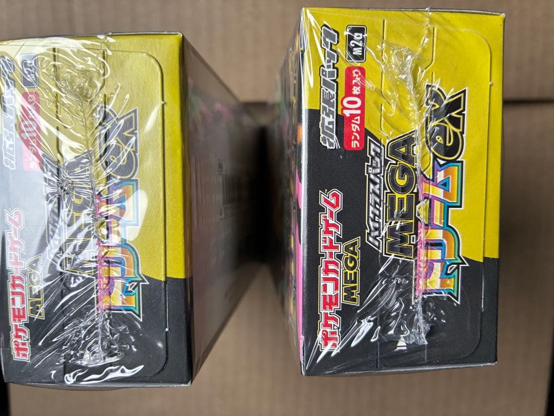 ポケモンカード megaドリームex 新品未開封 シュリンク付き 2BOX