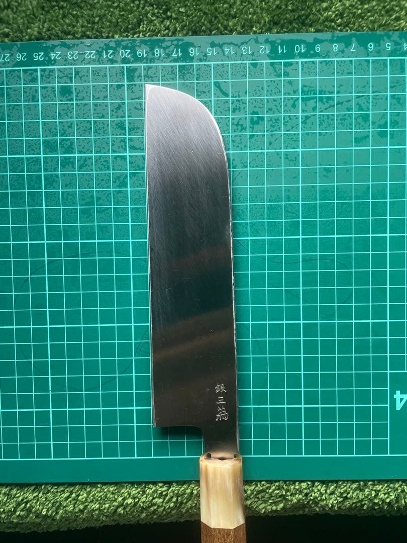 薄刃包丁 銀三21cm 7寸