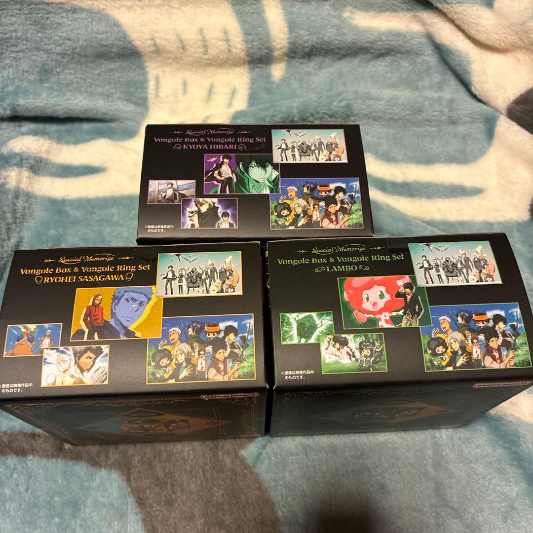 家庭教師ヒットマンREBORN ボンゴレ匣　ヴァリアー匣　リングセット