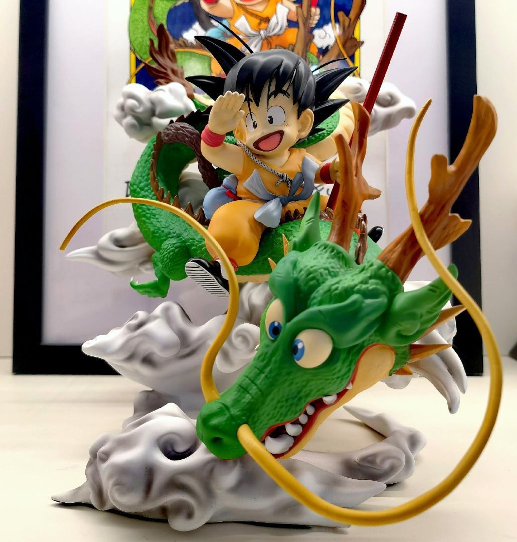 ドラゴンボール 神龍 表紙 悟空 そんごくう ガレージキット フィギュア